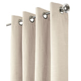 Thermaplus Shadow Blackout UV Protection Grommet Curtain Panel for Windows 52" x 63" Off-white