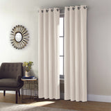Commonwealth Shadow Grommet Dressing Window Curtain Panel - Off-white