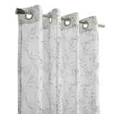 Habitat Jenny Light Filtering Grommet Curtain - Grey