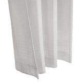 Commonwealth Habitat Lindsey Light Filtering Dual Header Curtain - White