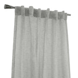 Commonwealth Legacy Trenton Light Filtering Dual Header Curtain - Grey