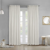 Commonwealth Legacy Danbury Light Filtering Dual Header Curtain - Off-white