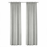 Commonwealth Legacy Danbury Light Filtering Dual Header Curtain - Silver