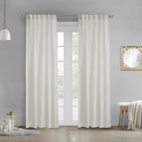 Commonwealth Legacy Danbury Light Filtering Dual Header Curtain - Off-white