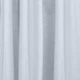 Thermaplus Baxter Total Blackout Back Tab Curtain - White