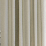 Thermaplus Baxter Total Blackout Back Tab Curtain - Oatmeal