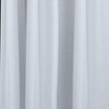 Thermaplus Baxter Total Blackout Back Tab Curtain - White