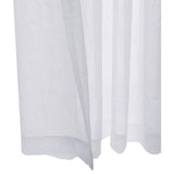 Habitat Cote d'Azure Sheer Grommet Curtain Panel for Living Room White