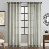 Commonwealth Ambiance Belge Sheer Grommet Curtain - Stone