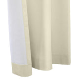 Thermalogic Weathermate Topsions Room Darkening Provides Daytime and Nighttime Privacy Curtain Panel Pair Each 40" x 84" Natural