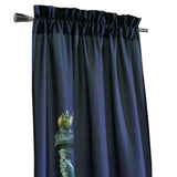 Habitat Photo Real Statue Of Liberty Light Filtering Pole Top Curtain Panel 100% Polyester Pair Each 37" x 84" Multicolor