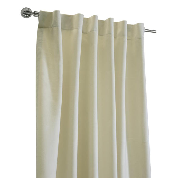Thermaplus Seren Room Darkening Window Treatment Dual Header Curtain Panel for B