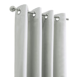 Thermaplus Alpine Blackout Premium Stylish and Functional Grommet Curtain Panel White