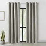 Thermaplus Alpine Blackout Premium Stylish and Functional Grommet Curtain Panel Light Grey