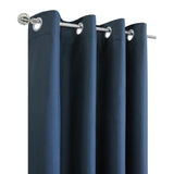 Thermaplus Alpine Blackout Premium Stylish and Functional Grommet Curtain Panel Navy