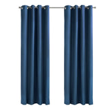 Thermaplus Alpine Blackout Premium Stylish and Functional Grommet Curtain Panel Navy