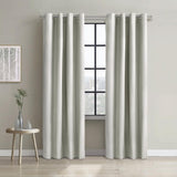 Thermaplus Alpine Blackout Premium Stylish and Functional Grommet Curtain Panel White