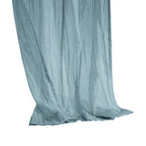 Habitat Paloma Sheer Dual Header Stylish and Functional Curtain Panel Blue