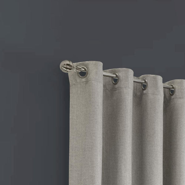 Thermaplus Zoey Room Darkening Window Treatment Grommet Curtain Panel for Bedroo