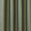 Habitat Cameron Light Filtering Slub Textured Grommet Curtain Panel Olive