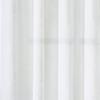 Habitat Diamante Sheer Grommet Exclusive Embroidered Diamond Pattern Curtain Panel White