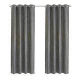 Thermalogic Bryson Provides UV Protection Exclusive Room Darkening Grommet Curtain Panel Grey