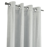 Habitat Bristol Room Darkening UV Protecion Grommet Curtain Panel for Windows White