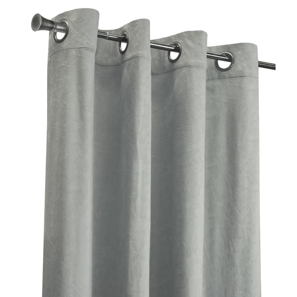 Habitat Bristol Room Darkening UV Protecion Grommet Curtain Panel for Windows Gr