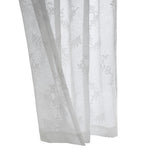 Habitat Anita Sheer Energy Efficient Grommet Curtain Panel for Windows Off White