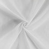 Habitat 100% Polyester Daphne Sheer Grommet Faux Linen Solid Curtain Panel White