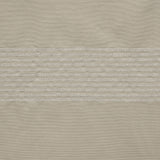Habitat 100% Polyester Phoebe Light Embroidered Stripe Filtering Grommet Curtain Panel Taupe