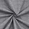 Thermaplus 100% Polyester Mason Lightweight Texture Printed Blackout Grommet Curtain Panel Grey
