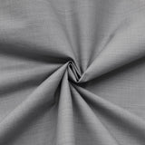 Thermaplus 100% Polyester Mason Lightweight Texture Printed Blackout Grommet Curtain Panel Silver