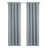 Habitat 100% Polyester Jamie Light Filtering Machine washable Grommet Curtain Panel Blue