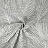 Habitat 100% Polyester Eleanor Light Filtering Jacquard Leaf Grommet Curtain Panel in Grey