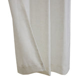 Habitat 90% Polyester 10% Linen Faux Solid Samuelson Light Filtering Grommet Curtain Panel Linen