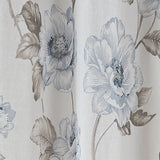 Habitat 100% PolyesterCamila Light Filtering Floral Faux Linen Grommet Curtain Panel 52" x 84" Blue