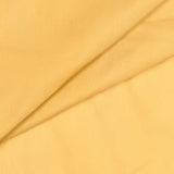 Ellis Stacey 1.5" Rod Pocket High Quality Fabric Solid Color Window Tailored Tier Pair Yellow
