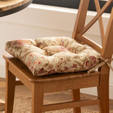 Ellis Curtain Regency Jacobean Floral Soft Reversible Chair Polyester Fill Cushions Pad 15"x14"
