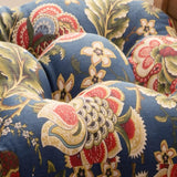 Ellis Curtain Regency Jacobean Floral Soft Reversible Chair Polyester Fill Cushions Pad 15"x14"