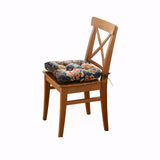 Ellis Curtain Regency Jacobean Floral Soft Reversible Chair Polyester Fill Cushions Pad 15"x14"