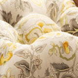 Ellis Curtain Regency Jacobean Floral Soft Reversible Chair Polyester Fill Cushions Pad 15"x14"
