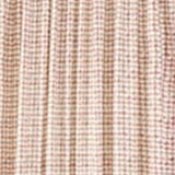 Ellis Curtain Davins 100 Percent High Quality 2-Piece Window Rod Pocket Panel Pair With 2 Tie Backs - 90x84" Clay