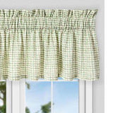 Ellis Curtain Davins High Quality Water Proof Room Darkening Blackout Tailored Window Valance - 80x15", Spa