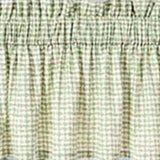 Ellis Curtain Davins High Quality Water Proof Room Darkening Blackout Tailored Window Valance - 80x15", Spa