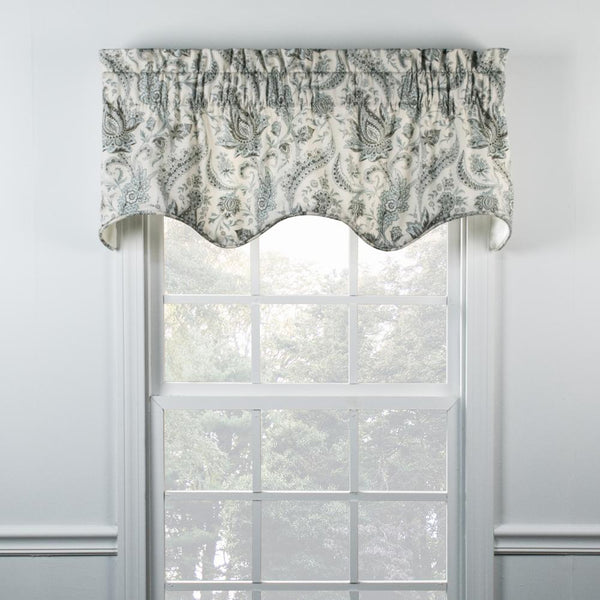 Ellis Curtain Artissimo D.Filler 3" Rod Pocket Self Cord Bottom Edge Valance for