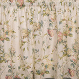 Ellis Curtain Abigail Design Printed Room Darkening Window Rod Pocket Pair Set With 2 Tiers - 2-Piece - Multi