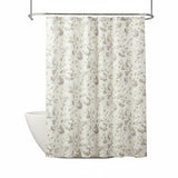 Ellis Curtain 48% Cotton 52% Polyester Traditional Hydrangea Pattern Abigail Shower Curtain 72" x 72" Lilac
