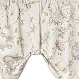 Ellis Curtain 48% Cotton 52% Polyester Abigail Traditional Hydrangea Pattern Tie Up Window Valance 60" x 22" Lilac