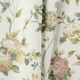 Ellis Curtain 48% Cotton 52% Polyester Abigail Traditional Hydrangea Pattern Tie Up Window Valance 60" x 22" Multi